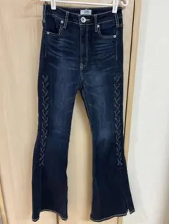 gyda ジェイダ　フレアパンツ　デニム