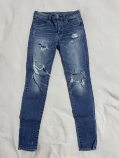 AMERICAN EAGLE スーパーストレッチ スキニーデニム