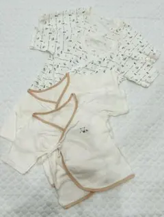 新生児　オーガニックコットン　肌着