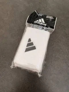 【新品】adidas アディダス　リストバンド 2個セット ホワイト　長め　白