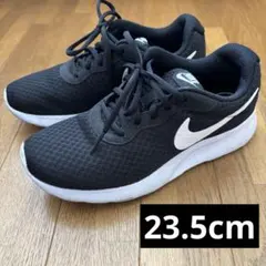 NIKE スニーカー タンジュン 23.5cm ブラック レディース