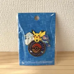 ポケモンセンターサッポロ ピカチュウ ロコン アシマリ ロゴピンズ