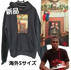 新品 JORDAN クリスマス限定 プルオーバーパーカー海外S
