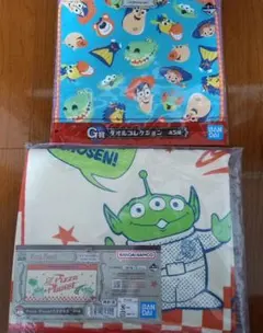 トイ・ストーリー⭐一番くじ⭐バスタオル　タオルコレクション