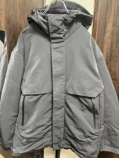 UNIQLO +J】 ハイブリッドダウンオーバーサイズパーカ ダークグレー　Ｓ