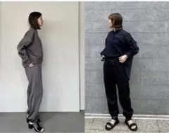 【ブラック】FLORENT ウルトラデュベトリコ スウェット パンツ トップス