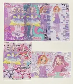 名探偵プリキュア キラキラクリアカードガム キュアアンサー 5点