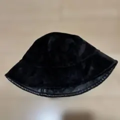 バケットハット リバーシブル 黒