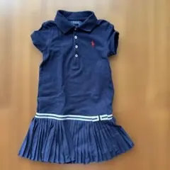 Polo ネイビー ポロワンピース 半袖