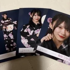 櫻坂46 森田ひかる 生写真 浴衣 2026 コンプ - メルカリ