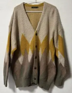 NIKO AND ❤︎ アーガイル カーディガン