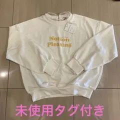 未使用　タグ付き　pinklatte ピンクラテ　長袖　トレーナー