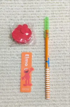 ミスタードーナツ　セサミストリート　文具4点セットのサムネイル