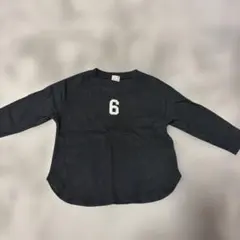 petit main ⭐️ブラック/長袖カットソー/100