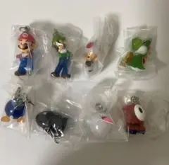スーパーマリオ　めじるしアクセサリー　コンプリート　全8種