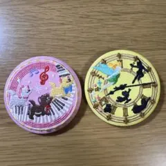 ディズニー刺繍缶バッチ