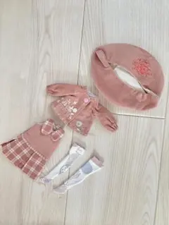 ネオブライス　アウトフィット　ピンク コーデュロイ 洋服セット　作家様