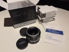 Nokton 58mm f1.4 SL GFX用マウントアダプター付き Nokton 58mm F1.4 SL II N + gfxアダプタ - メルカリ
