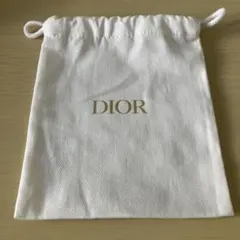 Dior ホワイト巾着