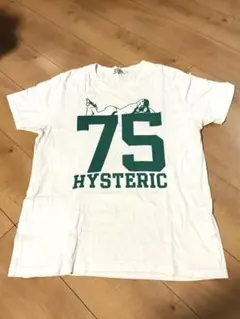 土日限定即完売】 ヒステリックグラマー カレッジロゴ EVIL XL Tシャツ 