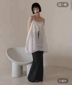 ローリーズファーム　2wayコットンレースミニワンピース　新品