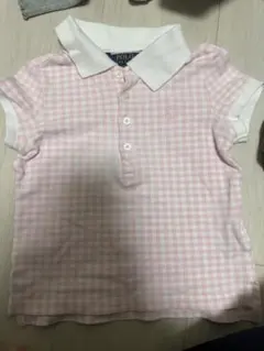 ポロ ラルフ ローレンのギンガムチェックポロシャツ