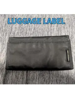 【美品】LUGGAGE LABEL ラゲッジレーベル　吉田カバン　財布　三つ折り