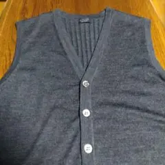 オンワード五大陸 メンズベスト 毛　100%