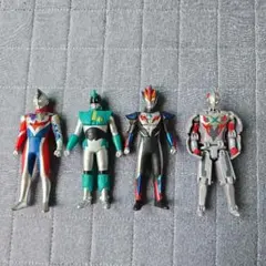 ウルトラマンフィギュア&ウルトラマンエッグ4体セット