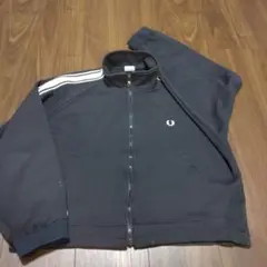 フレッドペリー ブラック ジャケット 古着