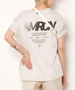 【AMERICANAアメリカーナ】CITY GYM AMERICANA Tシャツのサムネイル