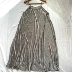 RAY CASSIN FAVORI レイカズン ベロア キャミワンピ マキシ丈