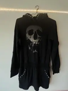 HYSTERIC GLAMOUR スカルベリー スタッズ パーカーのサムネイル