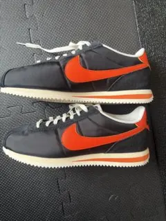 新品29cmNike Cortezスニーカー 黒/オレンジ