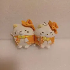 映画　すみっコぐらし　空の王国とふたりのコ　マスコットキーチェーン　ねこ とかげ
