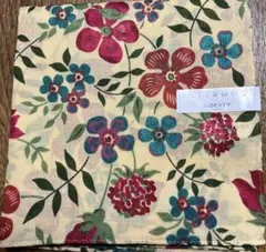 INTERMODE リバティ大判 花柄プリントハンカチ 【新品未使用】