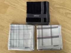 DKNY メンズハンカチ　3枚セット