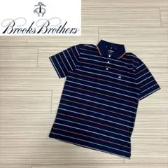 【極美品】Brooks Brothers ポロシャツ　半袖　ボーダー