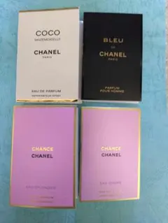 シャネル オードパルファム4本セット　サンプル品　未使用