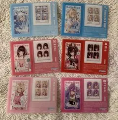 ホロライブ ローソン クリアシート6枚セット