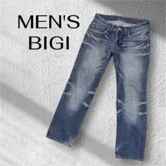 MEN'S BIGI リアルスタイルズ 濃紺デニム 太ステッチ Y2K 01のサムネイル