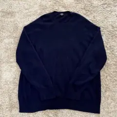 UNIQLO ユニクロ カシミヤ100% クルーネック ニット 4XL