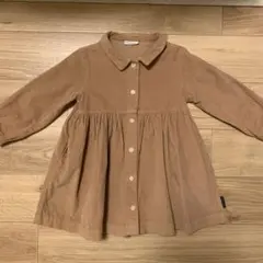 DAILY BRAT コーデュロイシャツワンピース