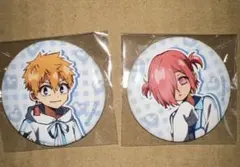 地縛少年花子くん　カラオケの鉄人　カラ鉄　缶バッジ　三葉惣助 源光