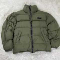 3L 2XL ファーストダウン 90s ダウンジャケット ヌプシ リバーシブル