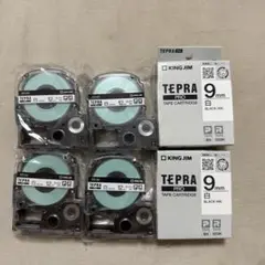 キングジム テプラテープ PRO 白テープ 12㎜4個9mm2個新品未開封