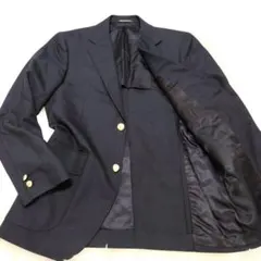 美品 グリーンレーベルリラクシング 紺ブレザー m 金ボタン 日本製