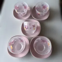 たち吉 フウセンカズラ 冷茶 5個セット（竹製コースター付き） - メルカリ