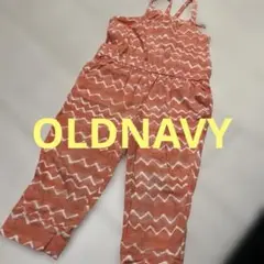 OLD NAVY オーバーオール 3T/3A オレンジ系