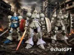 Gフレーム ジオン系4体 塗装済み - メルカリ